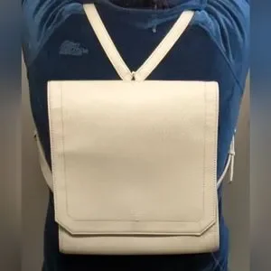 Matt & Nat | Bags | Matt Nat Cream Backpack Purse Mercy  display picture 1